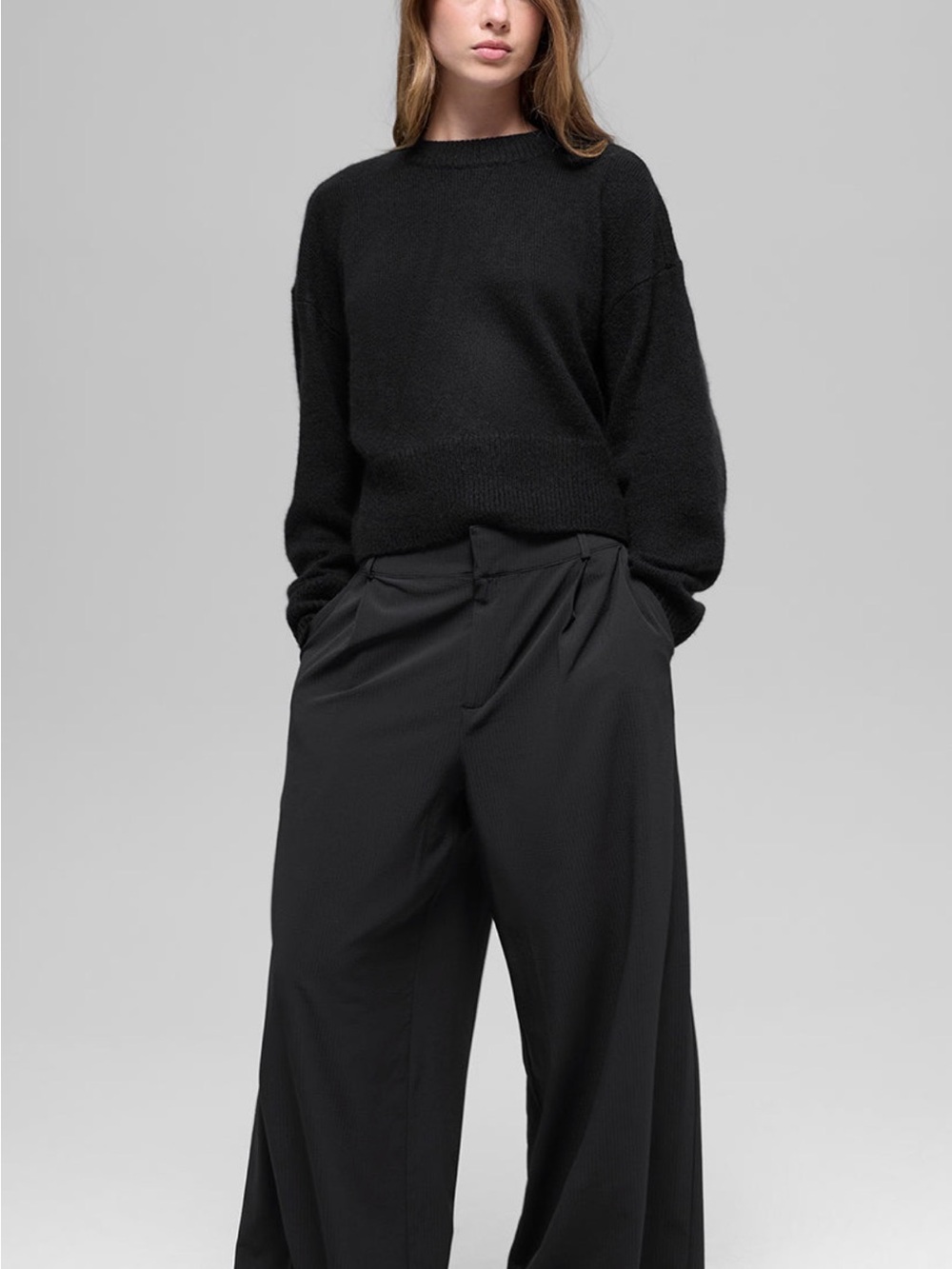 Alo Yoga Dreamscape Black Trousers